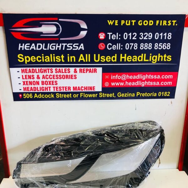 Second image of VW Arteon replacement headlight lens - Left side