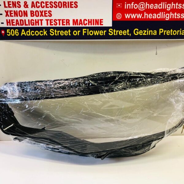 Second image of Audi A6 replacement headlight lens - Left side