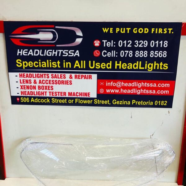 Second image of BMW G01 X3 replacement headlight lens - Right side