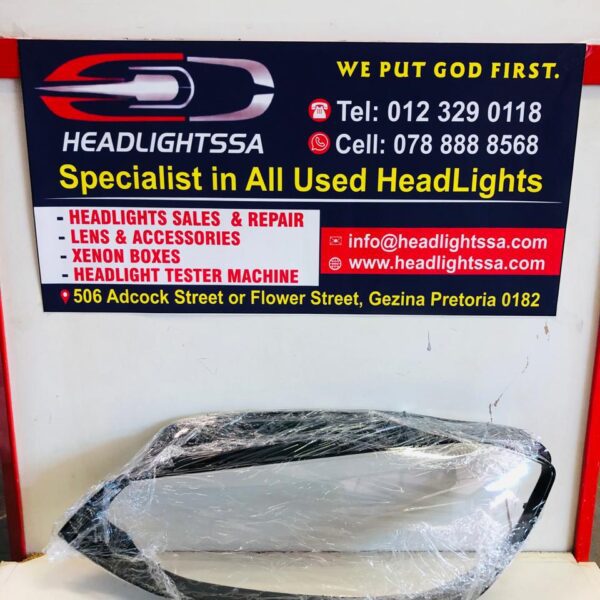 Second image of VW Golf 7 replacement headlight lens - Left side