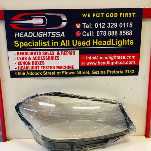 Second image of Mercedes Benz W176 replacement headlight lens - Right side