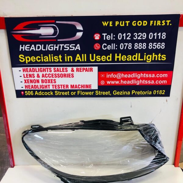 Second image of Mercedes Benz W166 GLE replacement headlight lens - Right side