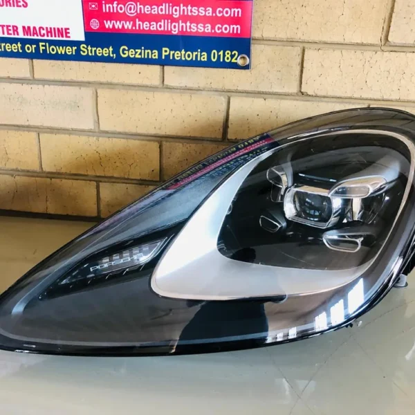 Second image of Porsche Cayenne 9YA Chrome Xenon Headlight – Right Side